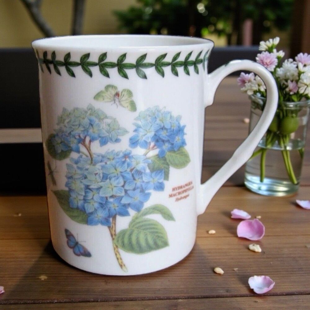 Portmeirion Botanic Garden Hydrangea Macrophylla Mug Susan Williams Ellis Design